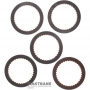Комплект фрикційних дисків B3 Brake (2-3-4-6) 31662-1XJ0B — 5 фрикційних дисків