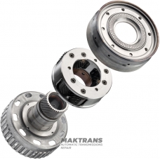 Передняя планетарная передача TOYOTA A750 E/F 350490C010 3572060070 3574360050 — 3 сателлита, внутренних (22 зуба) / 3 сателлита, наружных (21 зуб), 91 зуб на кольцевой шестерне
