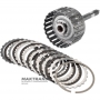 Вхідний вал, барабан С1 / Forward Clutch (7 фрикційних дисків) TOYOTA A750 E/F - 357010C010 356340C010 356330C010
