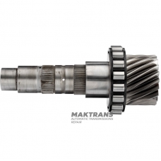 Выходной вал №1 VAG eHybrid DQ400 0DD 0DD311205 0DD311439A — длина вала 202 mm, 20 зубьев (нар.Ø 66.05 mm)