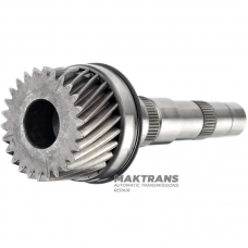 Вихідний вал №2 VAG eHybrid DQ400 0DD 0DD311440C - довжина валу 238 mm, 26 зуба (нар.Ø 81.65 mm)