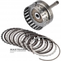 Вхідний вал / барабан K1 Clutch (6 фрикційних дисків) NISSAN / JATCO RE5R05A - висота 256 мм, 24 шліци (нар.Ø 25.60 мм), 106 мм (нар.Ø 174 мм)