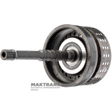 Вхідний вал / барабан K1 Clutch (7 фрикційних дисків, 40 зубів на диску) NISSAN RE7R01 315401XJ0C — (загальна довжина 324 мм, довжина валу 256 мм, 24 шліци (нар.Ø 25.70 мм), 102 зуба