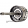 Входной вал / барабан K1 Clutch (7 фрикционных дисков) NISSAN RE7R01 315401XJ0C — (общая длина 324 мм, длина вала 255 мм, 24 шлица (нар.Ø 25.70 мм), 105 зубьев на кольцевой шестерне)