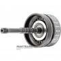Вхідний вал / барабан K1 Clutch (6 фрикційних дисків, 60 зубів на диску) NISSAN RE7R01 315401XJ0C — (загальна довжина 312 мм, довжина валу 244 мм, 24 шліци (нар.Ø 25.70 мм), 105 зубів