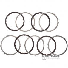Комплект стальных и фрикицонных дисков 2-6 Brake Hyundai / KIA — 4 фрикционных дисков, общая толщина комплекта 22.45 мм