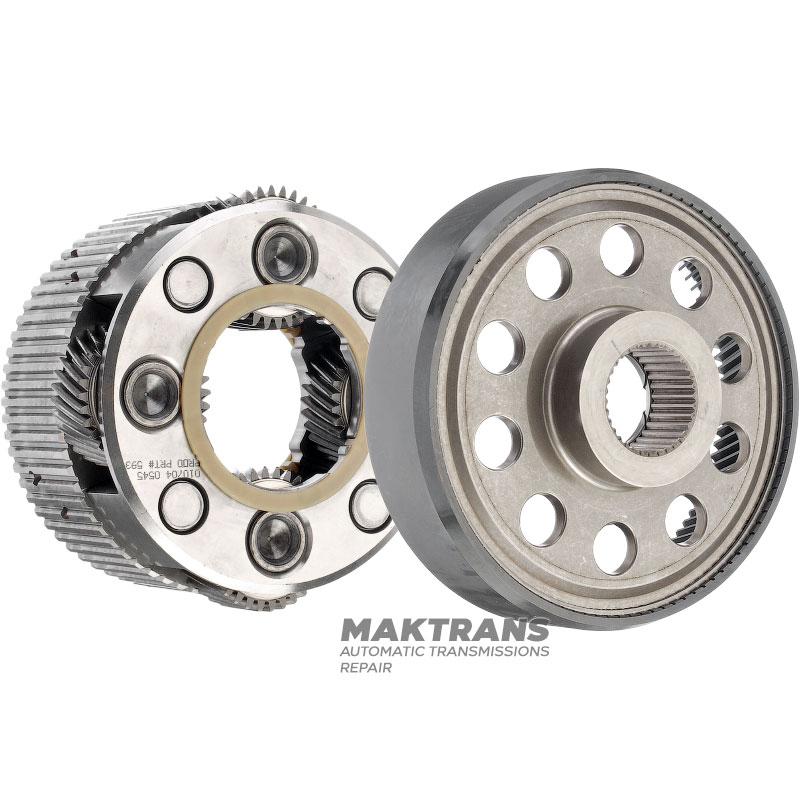 Задня планетарна передача FORD 5R110W 3C3Z-7D006-AA, 3C3Z-7A153-CA, 3C3Z-7A153-AA - 4 сателіти (32 зуби, нар.Ø 50.55 мм), кільцева шестерня 1000