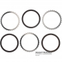 Комплект сталевих та фрикційних дисків COAST Clutch FORD 5R110W 3C3Z-7B164-FA, 3C3Z-7B442-DA - 3 фрикційні диски, загальна товщина комплекту 12.05 мм