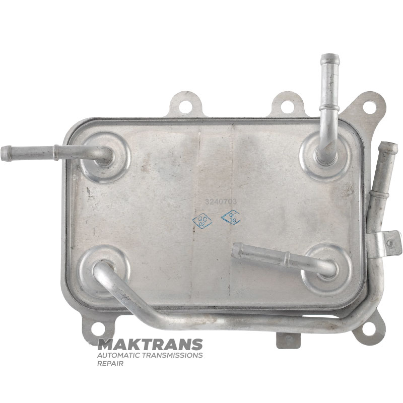 Теплообмінник Hyundai / KIA A6GF1, A6MF1, A6LF1 - 25610-C1000 (нар.Ø трубок 8 мм (2 шт.) / 10 мм (1шт.)