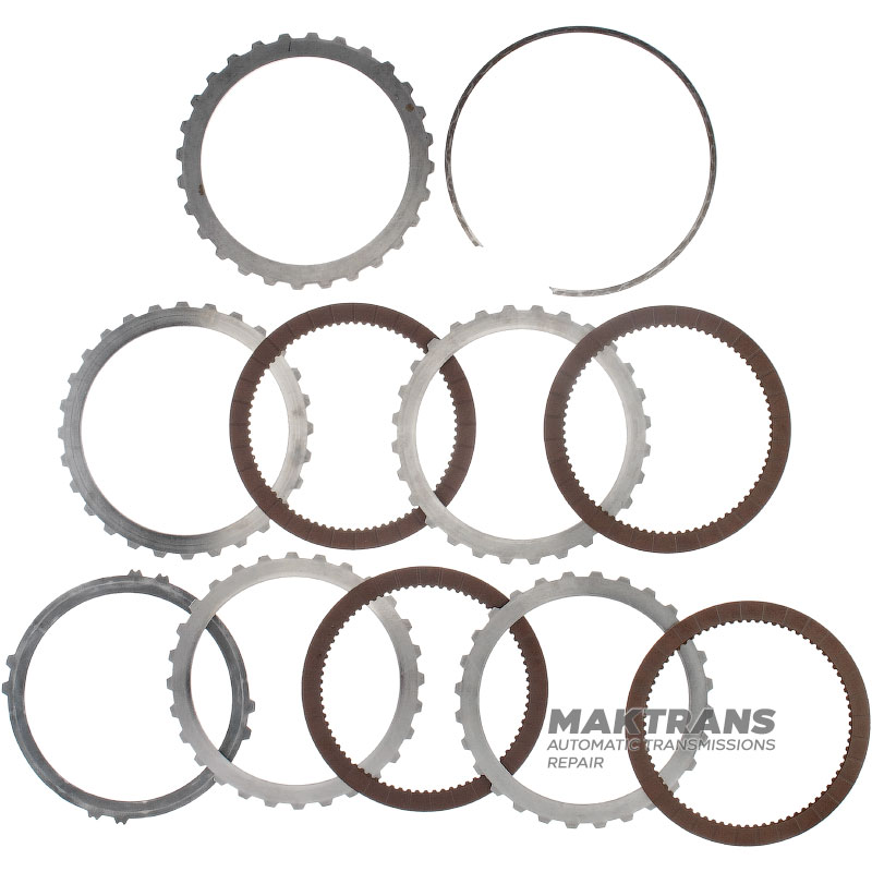 Барабан FORWARD Clutch FORD 5R110W 3C3Z-7A360-SA - 4 фрикційні диски (76 зубів), загальна товщина комплекту 21.25 мм