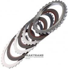 Комплект стальных и фрикционных дисков Inremediate Brake FORD 5R110W 5C3Z-7B442-AA, 5C3Z-7B164-AA — 3 фрикционных диска (96 зуба на диске), общая толщина комплекта 28.85 мм