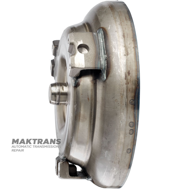 Передня кришка гідротрансформатора Mercedes-Benz 722.6 — A2102500902 (6.75 мм вн.Ø отворів кріплення, радіус від центру пілота до центру кріпильного отвору 118 мм)