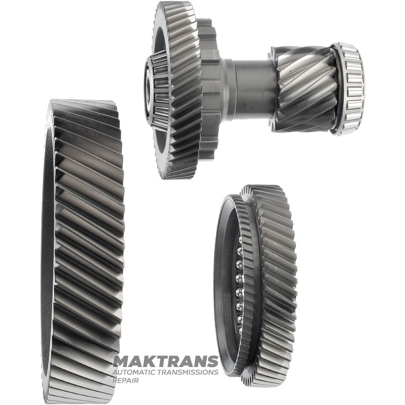 Комплект косозубих шестерень головної передачі TOYOTA \ LEXUS UA81E UA81F - 4120678020, 4130078030, 3570478010 (шестерня диференціала 53 зуба, пром вал 15/42, 4