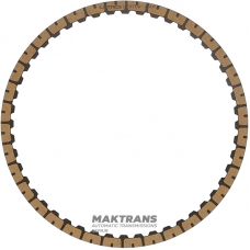 Диск фрикційний Underdrive Clutch Hyundai / KIA A8MF1, A8F27 454654G600 — (товщина 1.55 мм, нар.Ø 169.70 мм, 48 зубів)