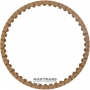 Диск фрикционный (односторонний) Overdrive Clutch Hyundai / KIA A8MF1, A8F27 454254G600 — (толщина 1.90 мм, нар.Ø 155.45 мм, 48 зубьев)