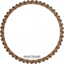 Диск фрикційний (односторонній) Overdrive Clutch Hyundai / KIA A8LF1, A8F36, A8LF2, A8F42 454254G100 — (товщина 2.20 мм, вн.Ø 141.65 мм, 48 зубів)