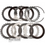 Комплект стальных и фрикционных дисков B1 Brake AS68RC, AS69RC DODGE RAM 4500/ 5500 68253909AA, 68253906AA — (5 фрикционных дисков, общая толщина комплекта 34.40 мм)