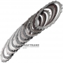 Комплект сталевих та фрикційних дисків B2 Brake AS68RC, AS69RC DODGE RAM 4500/5500 68253908AA, 68253907AA — (8 фрикційних дисків, загальна товщина комплекту 48.20 мм)