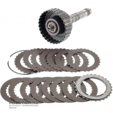 Барабан K3 Clutch VAG 01M, 01N, 01P 01M323921EX — 14 односторонних фрикционных дисков (общая толщина комплекта 22.60 мм)
