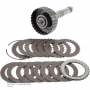 Барабан K3 Clutch VAG 01M, 01N, 01P 01M323921EX — 14 односторонних фрикционных дисков (общая толщина комплекта 22.60 мм)