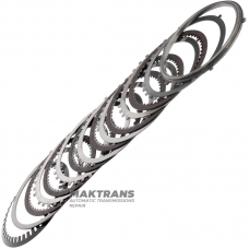 Комплект сталевих та фрикційних дисків B1 (Low / Reverse) Brake - 095323227A, 095323231C, 095398208 - 6 фрикційних дисків