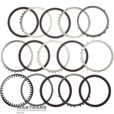 Комплект сталевих та фрикційних дисків B1 (Low / Reverse) Brake - 095323227A, 095323231C, 095398208 - 6 фрикційних дисків