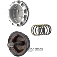 Поршень гальмівної стрічки Overdrive / Intermediate Brake FORD A4LD 4R44E, 4R55E - 97GT-7E221-B2A (нар.Ø поршня 64.80 мм х 48.80 мм, маркування кришки BB)