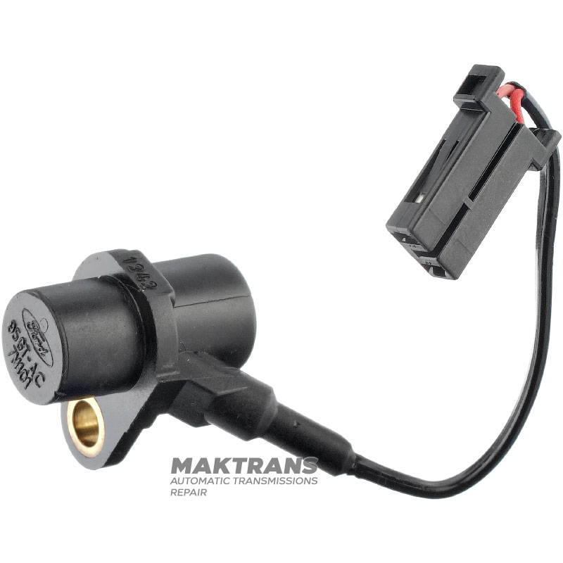Датчик скорости FORD A4LD, 4R44E, 4R55E / 5R55E, 5R55N, 5R55W, 5R55S — 1033914, 95GT-7M101-AC (общая высота датчика 33.85 мм, разъем 2 пина)