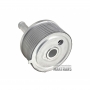 Теплообмінник масляний AW TF-60SN 09G 03-up 09G409061, 001409360A - 9 шарів, висота 63 mm, загальна висота (з трубками) 101 mm (знято з нових трнасмісій)