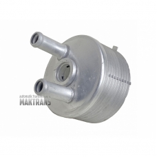 Теплообмінник масляний AW TF-60SN 09G 03-up 09G409061, 001409360A - 9 шарів, висота 63 mm, загальна висота (з трубками) 101 mm (знято з нових трнасмісій)