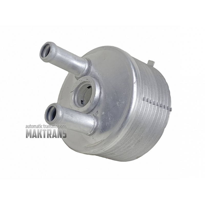 Теплообмінник масляний AW TF-60SN 09G 03-up 09G409061, 001409360A - 9 шарів, висота 63 mm, загальна висота (з трубками) 101 mm (знято з нових трнасмісій)