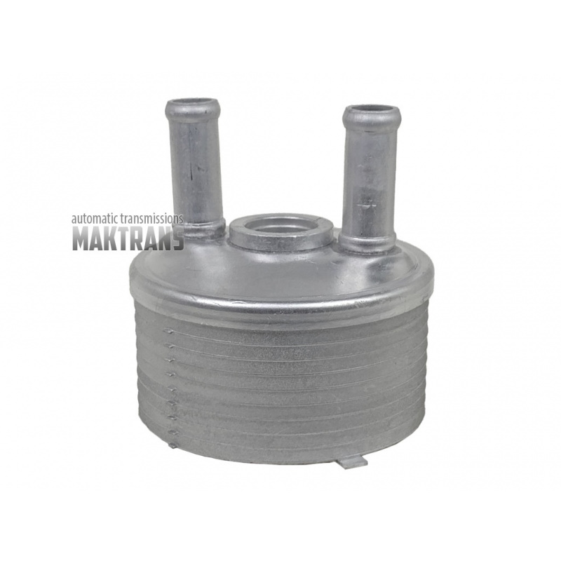 Теплообмінник масляний AW TF-60SN 09G 03-up 09G409061, 001409360A - 9 шарів, висота 63 mm, загальна висота (з трубками) 101 mm (знято з нових трнасмісій)