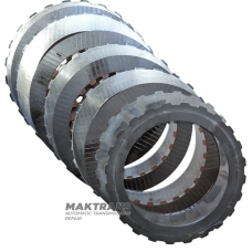 Комплект стальных и фрикционных дисков C Clutch ZF 6HP19 1071275005, 1071375006 — 4 фрикционных дисков