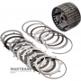 Барабана High Clutch (6 фрикційних дисків) / Reverse Clutch (2 фрикційні диски) JATCO (ISUZU / MAZDA) JR405E - 8973309780, 8973577990, 8973310070, 897331