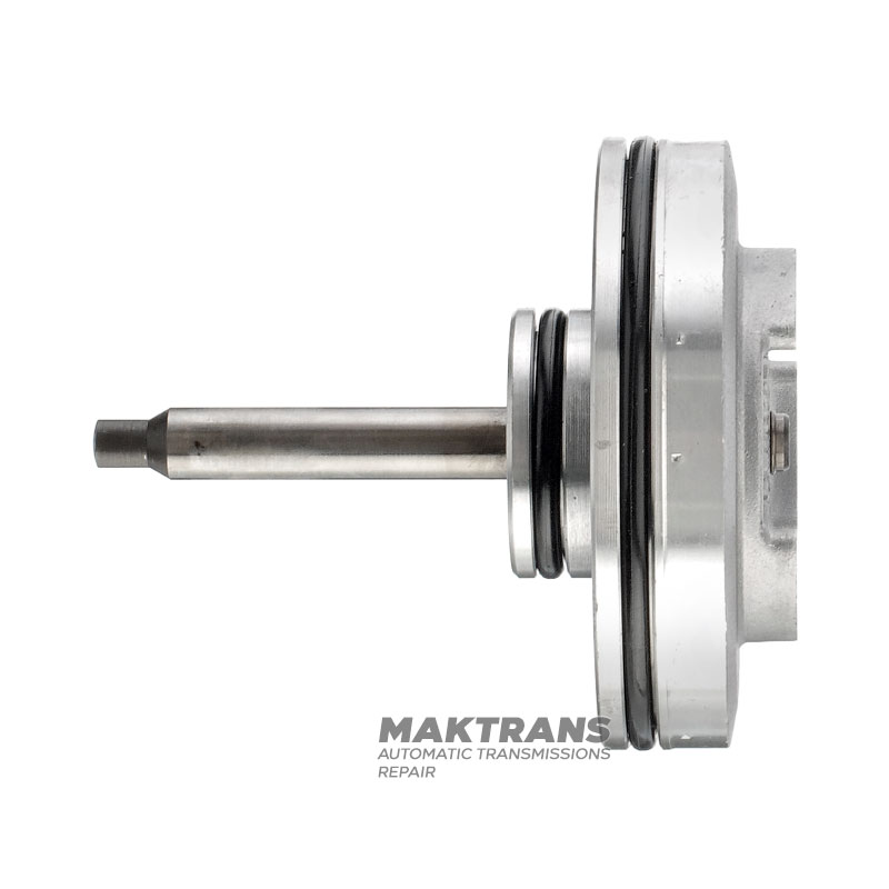 Поршень гальмівної стрічки Low/Reverse FORD 5R55E, 5R55N, 5R55W, 5R55S XL2Z-7D189-CA - загальна висота 89.50 мм, нар.Ø поршня 78.55 мм, діаметр штока 9.50 мм (5.50 мм).