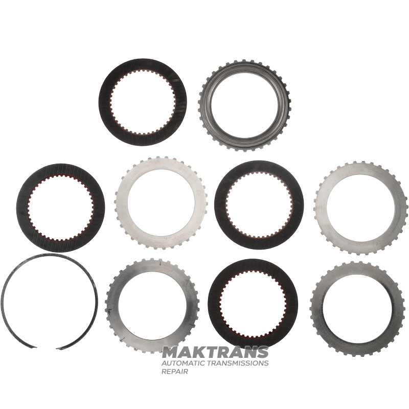 Барабан Reverse Clutch FORD 4R75E, 4R75W, 4R70E, 4R70W (AODE) 3L3Z-7D044-AA, F2TZ-7B442-A, EOAZ-7B164-A — 4 фрикционных диска (общая толщина комплекта 19.50 мм)