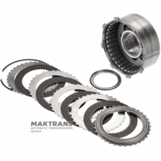 Барабан Reverse Clutch FORD 4R75E, 4R75W, 4R70E, 4R70W (AODE) 3L3Z-7D044-AA, F2TZ-7B442-A, EOAZ-7B164-A — 4 фрикционных диска (общая толщина комплекта 19.50 мм)