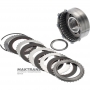 Барабан Reverse Clutch FORD 4R75E, 4R75W, 4R70E, 4R70W (AODE) 3L3Z-7D044-AA, F2TZ-7B442-A, EOAZ-7B164-A — 4 фрикционных диска (общая толщина комплекта 19.50 мм)