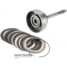 Входной вал / барабан Forward Clutch (усиленный) FORD 4R70W, 4R75E, 4R75W (AOD, AODE, AODE-W) 6L3Z-7F207-A — (общая высота 322 мм, 5 фрикционных дисков)