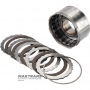 Барабан Direct Clutch A4LD, 4R44E, 4R55E, 5R55E, 5R55N, 5R55S, 5R55W 90DT-7D047-AB - 4 фрикційні диски, з втулкою під маточину