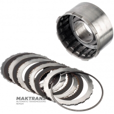 Барабан Direct Clutch A4LD, 4R44E, 4R55E, 5R55E, 5R55N, 5R55S, 5R55W XL2P-7D047-AB - 4 фрикційні диски