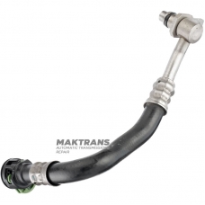 Маслоподающий патрубок теплообменника AUDI ZF 8HP65A — 8W0317817D, 8W0317817A (диаметр металлического штуцера 16.30 мм)