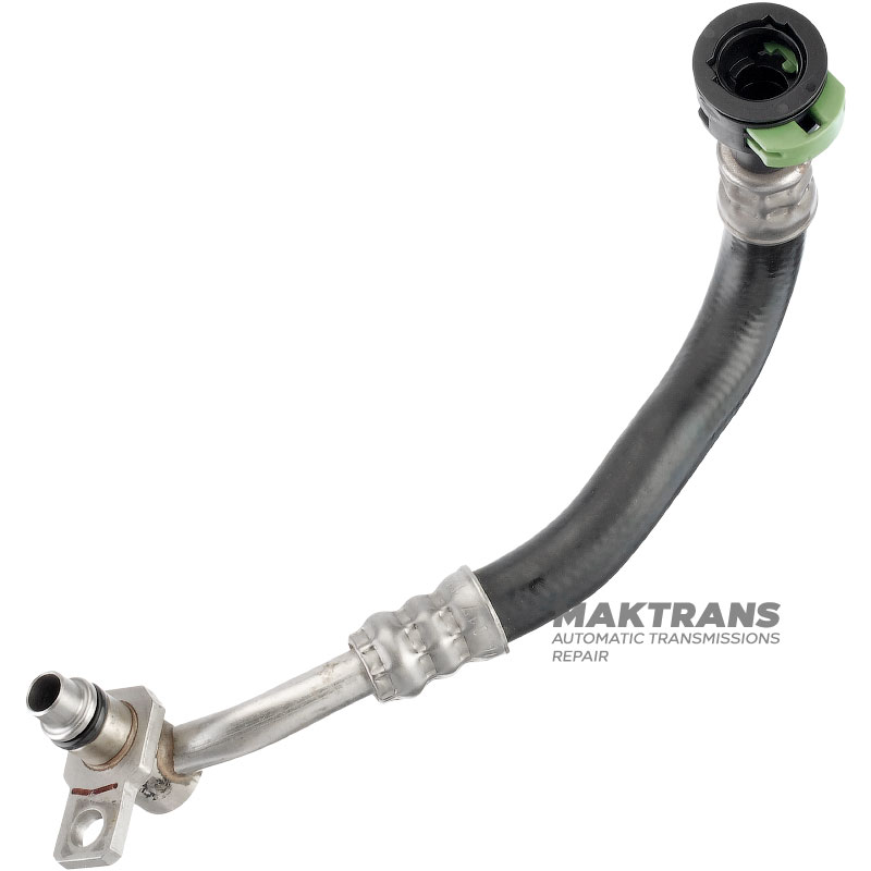 Маслоподающий патрубок теплообмінника AUDI ZF 8HP65A - 8W0317817D, 8W0317817A (діаметр металевого штуцера 16.30 мм)