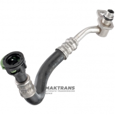 Маслоподающий патрубок теплообменника AUDI ZF 8HP65A — 8W0317817D, 8W0317817A (диаметр металлического штуцера 16.30 мм)