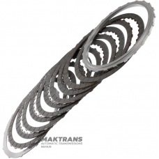 Комплект сталевих та фрикційних дисків 2-6 Clutch GM 6L45, 6L50 - 5 (internal) х 5 (external) односторонніх фрикційних дисків, (загальна тощина комплекту 28.45 мм)