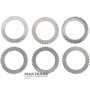 Комплект сталевих дисків (c відновленою крокреню) FORWARD Clutch FORD 4R75E, 4R75W, 4R70E, 4R70W (AODE) - загальна товщина комплекту 11.90 мм (14.70 мм)