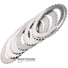Комплект сталевих дисків (c відновленою крокреню) FORWARD Clutch FORD 4R75E, 4R75W, 4R70E, 4R70W (AODE) F8AZ-7B164-AA — загальна товщина комплекту 11.90 мм (14.70 мм)