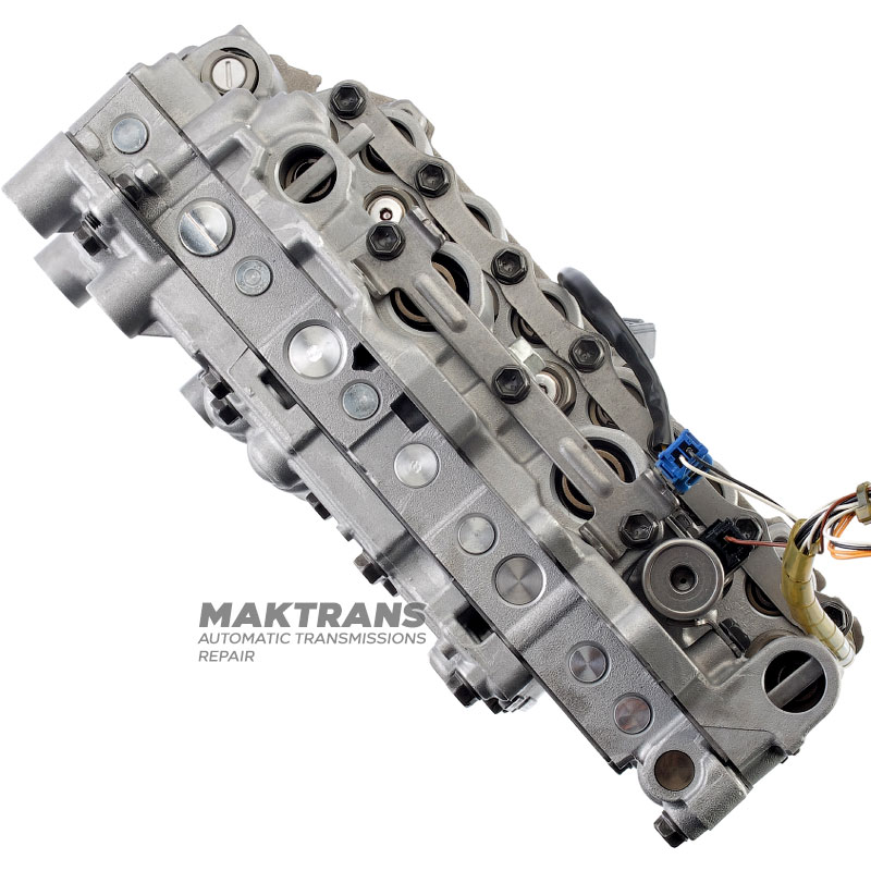 Відновлений гідроблок у зборі з соленоїдами TOYOTA/LEXUS UA80E, UA80F 3541048080, 354100E010 — (для автомобілів без системи start/stop, маркування на корпусі 89090, сепараторна пластина A0)