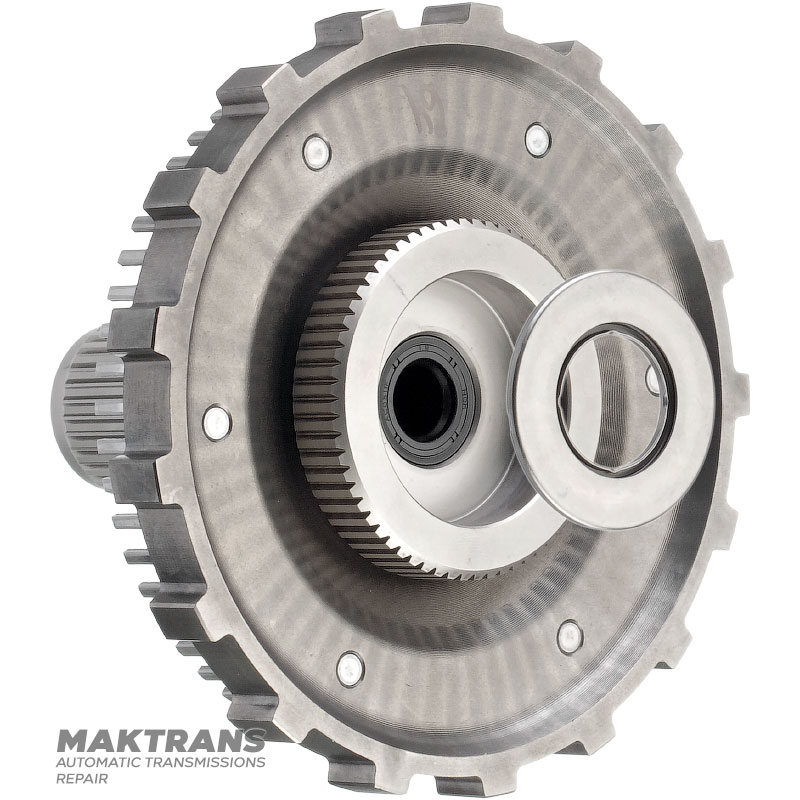 Вихідний вал MAZDA Hybrid 8-speed transmission RZ44 - загальна висота 107 мм, 34 шліци (нар.Ø шліцевої частини 36.50 мм)