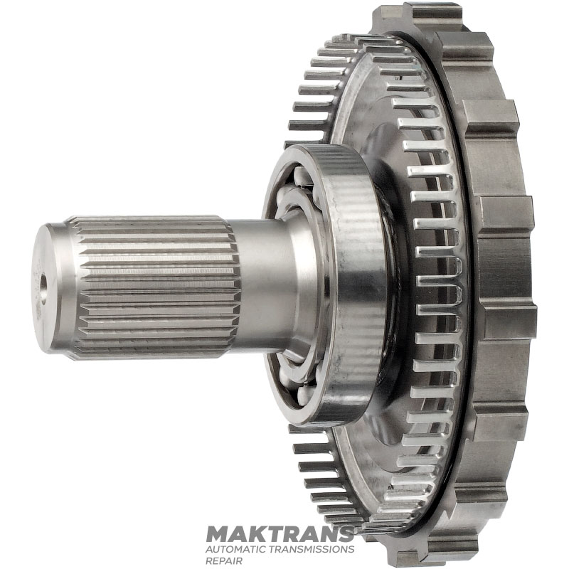 Вихідний вал MAZDA Hybrid 8-speed transmission RZ44 - загальна висота 107 мм, 34 шліци (нар.Ø шліцевої частини 36.50 мм)